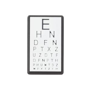 Crocs Jibbitz Eye chart Multicolor