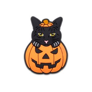 Crocs Unisex halloween kitty
