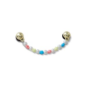 Crocs Unisex pearl and star chain